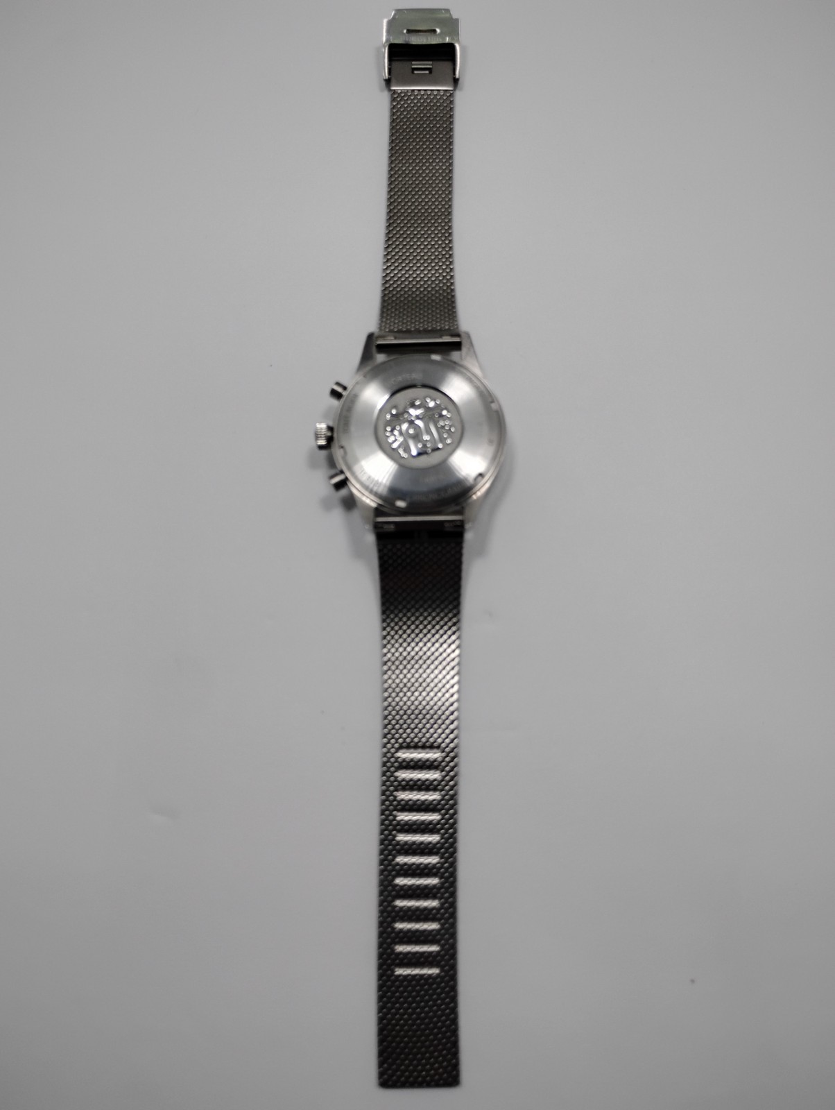 Watchgecko 19mm Milanese Mesh Watch Bracelet Yema Yachtingraf Superman Navygraf