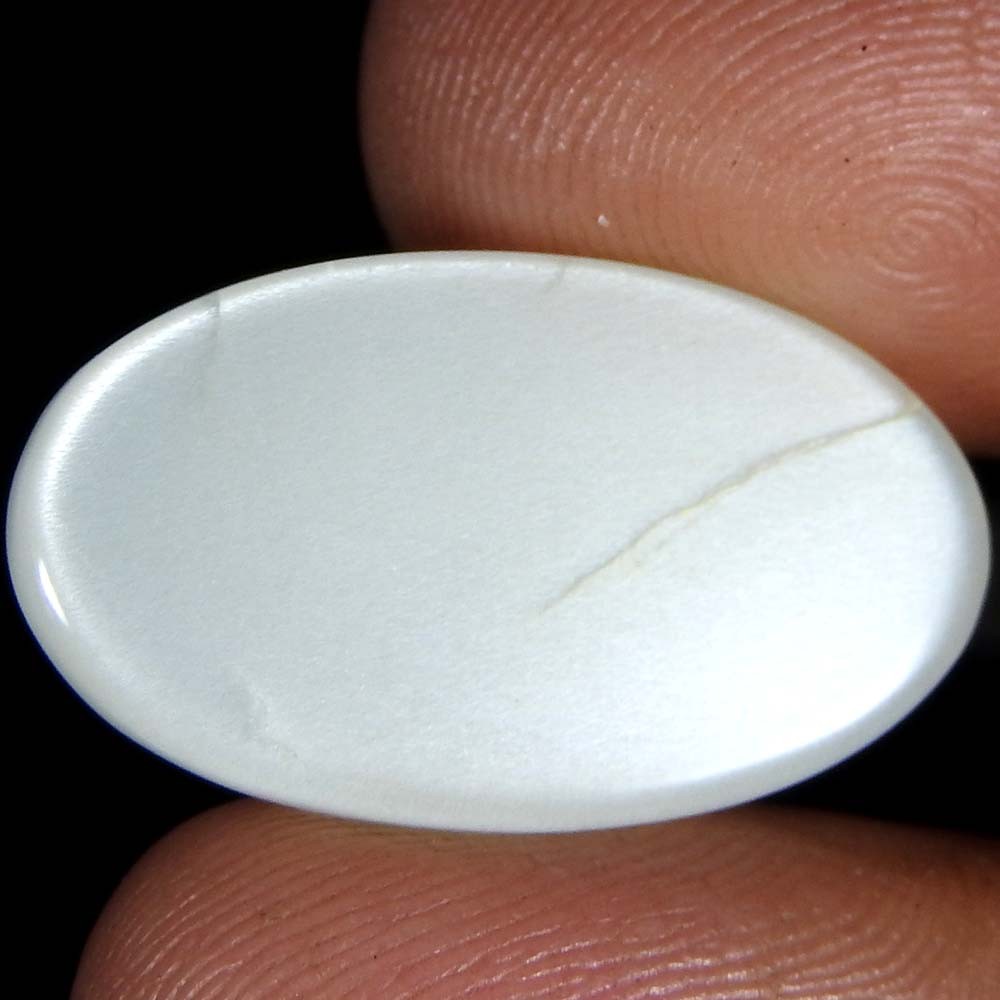 13.75Cts100%Natural Quality Silky Monnstone Oval Cabochon Loose Gemstone