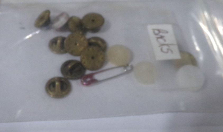 Mixed lot of Vintage CUFFLINKS, TIE BARS/CLASPS, PINS as pictured UNBRANDED