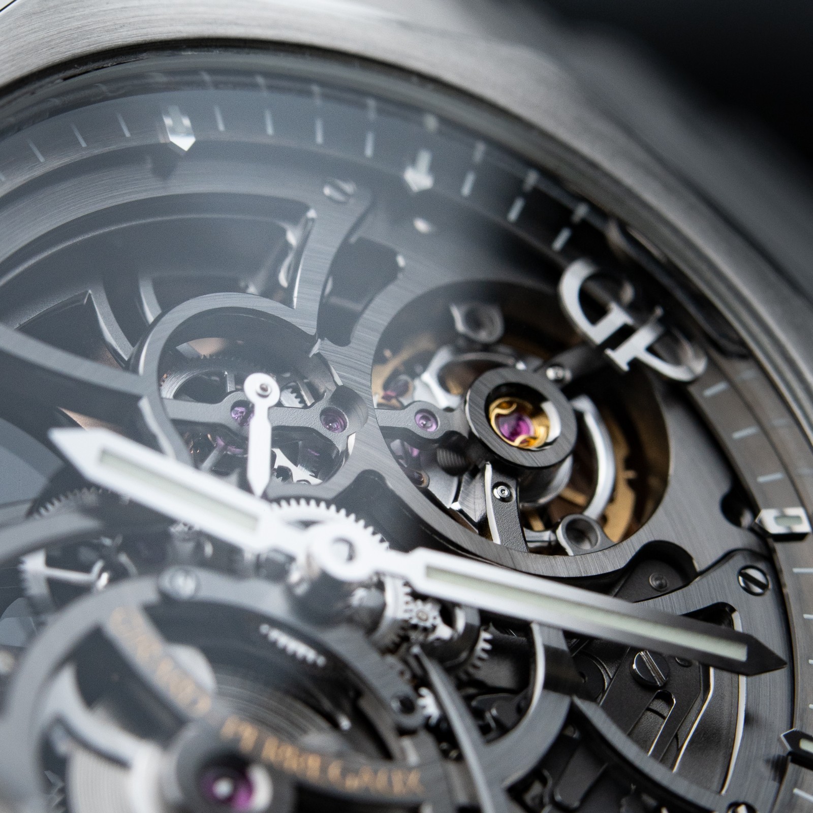 Girard Perregaux Laureato Skeleton SERVICED Openworked Steel Bracelet 42mm Watch
