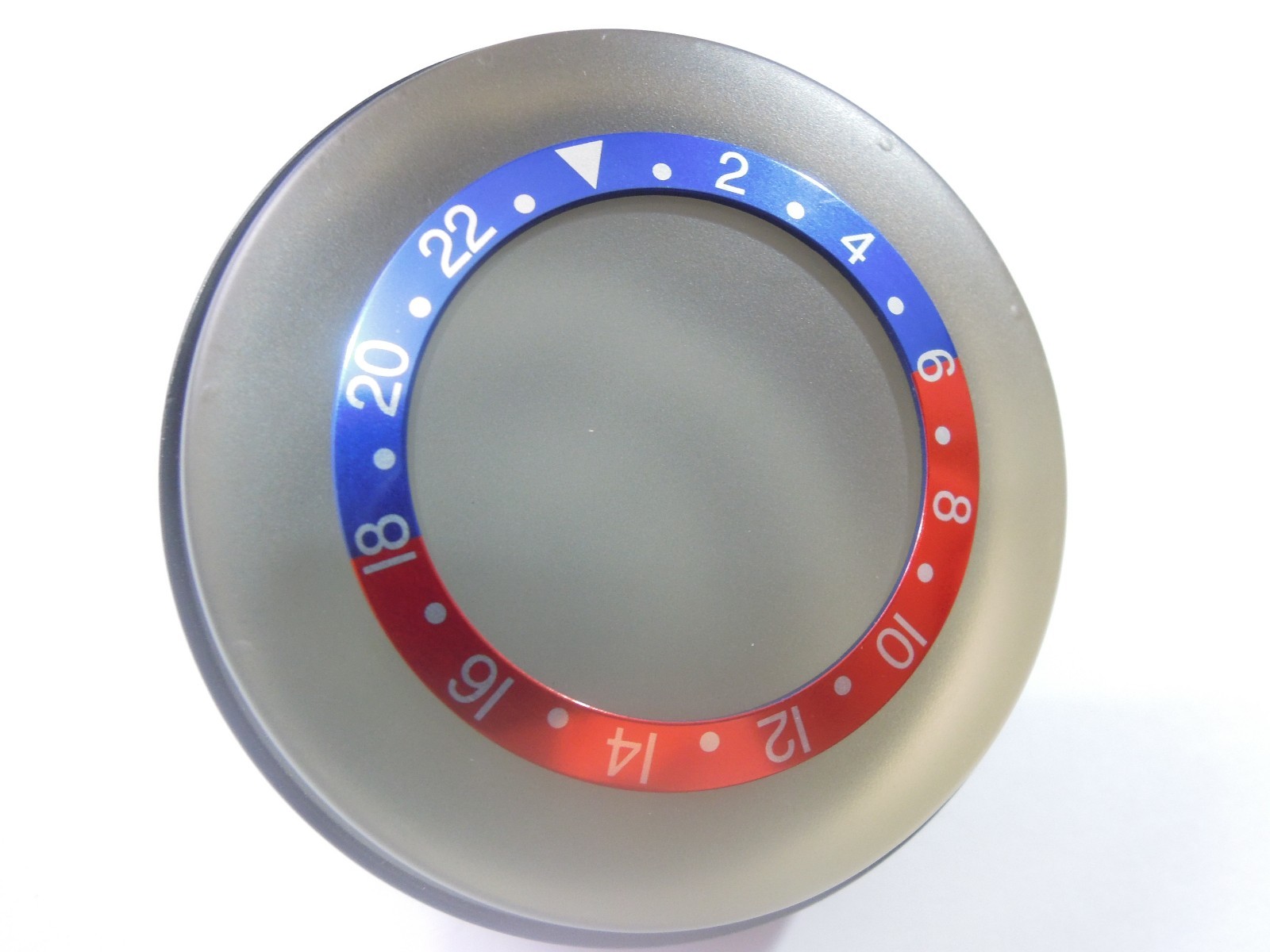 NEW BEZEL INSERT 38MM GMT PEPSI DIVERS LARGE 10BAR SKX031-033 (7S26-0040)
