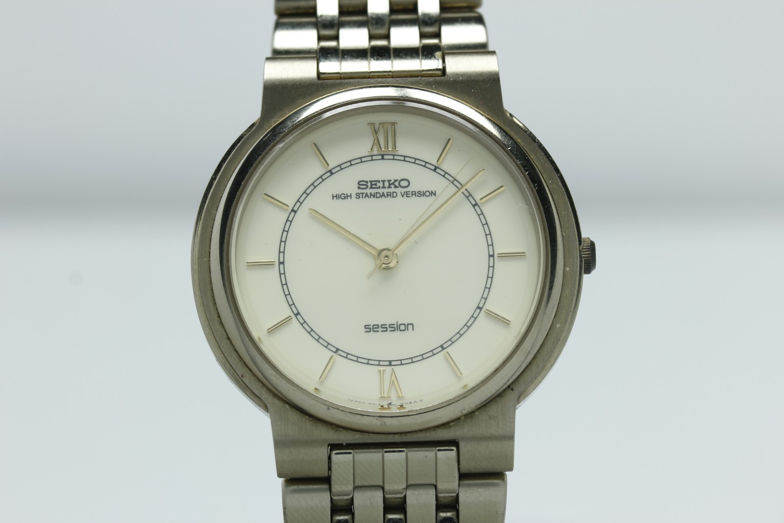 SEIKO Session 8N41-7010 Quartz Two-Tone Analog Bracelet Watch Dial 34mm from JPN