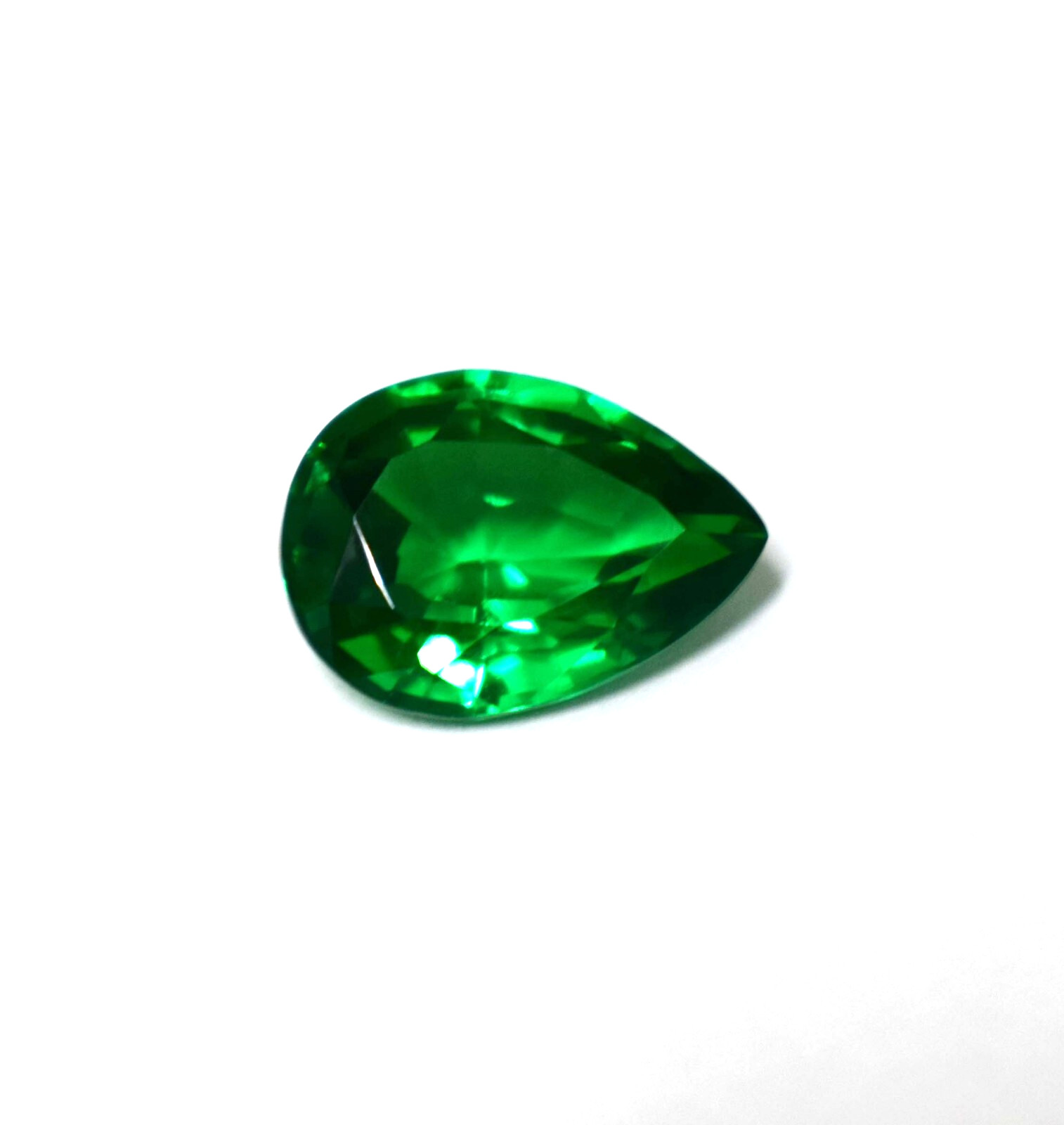 Natural Tsavorite Green Garnet Gemstone Pear Cut 10-12 CT Kenya’s Certified