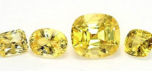 13.60 Ct Natural Yellow Sapphire Pukhraj Unheated Untreated GGTL Certified AAA