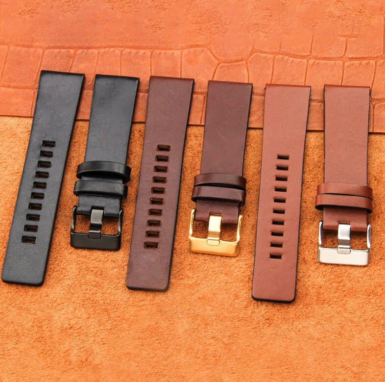 Genuine Leather Watch Band Watch Strap Wrist Bracelet 22 24 26 27 28 30 32 34mm