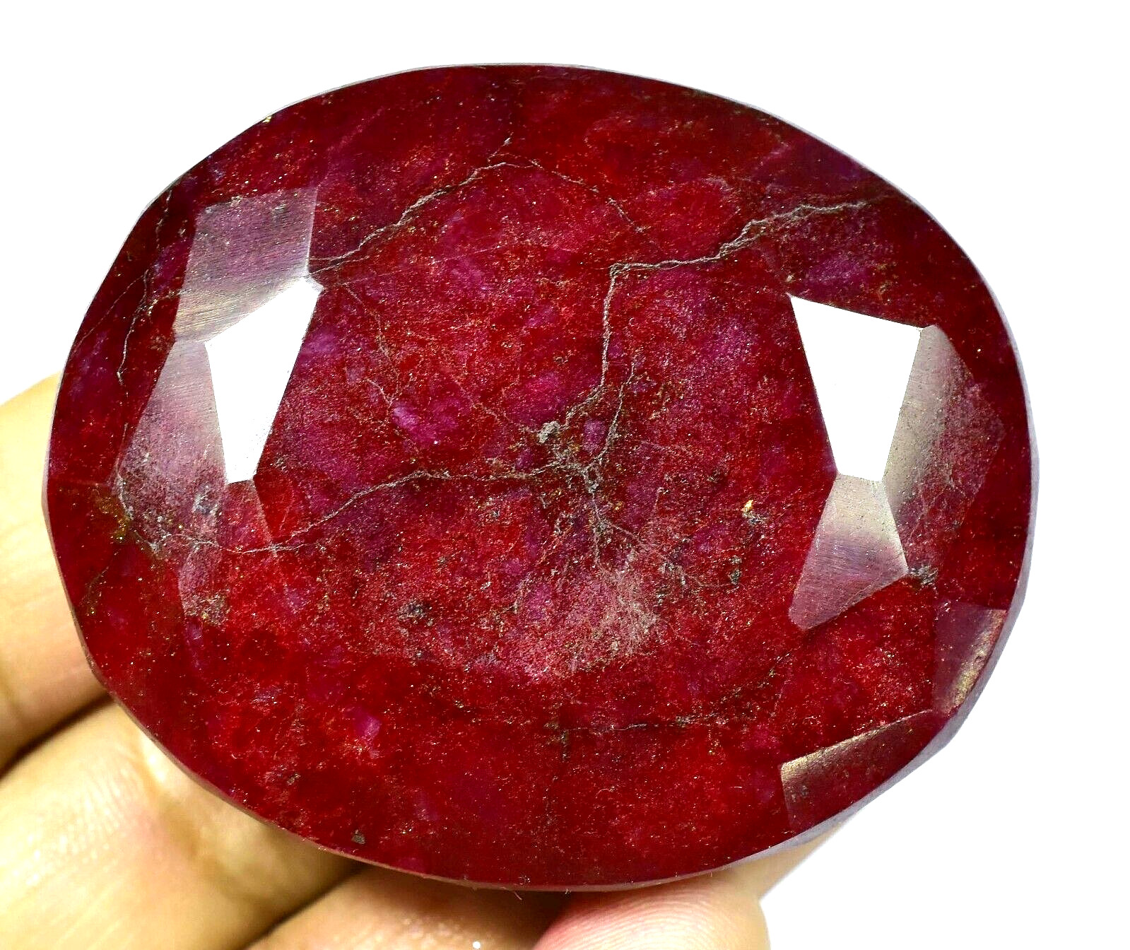 RARE 465.00 Ct Natural HUGE Red Ruby CERTIFIED* Museum Grade Oval Gemstone
