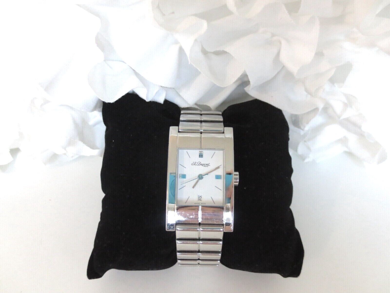 AUTHENTIC S.T. DUPONT GEOMETRY WRISTWATCH 064-132