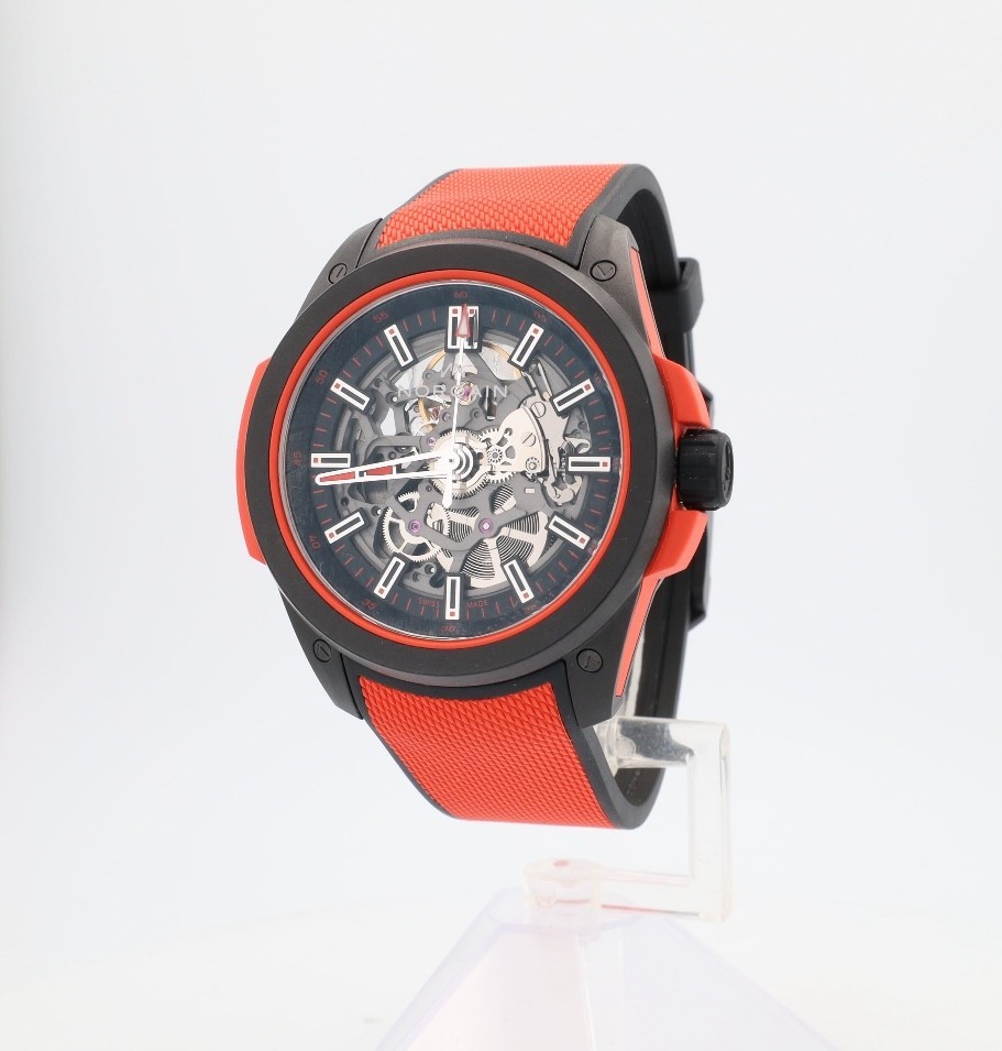Norqain Wild One Skeleton Coral 42mm NNQ3000QBR2AS/B013 Brand New 2025