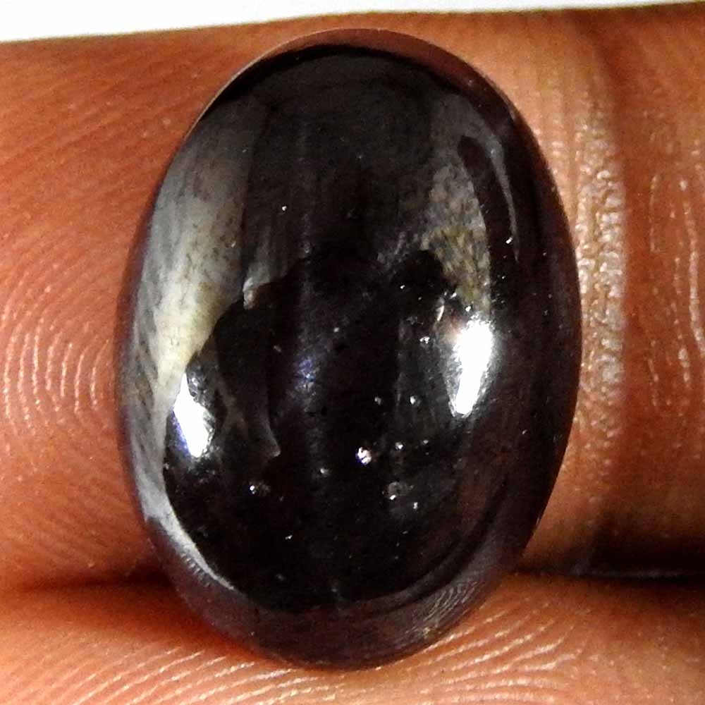Natural Garnet Star 4 Rays Oval Shape Cabs Loose Gemstone 17.50 Ct 17x12x6