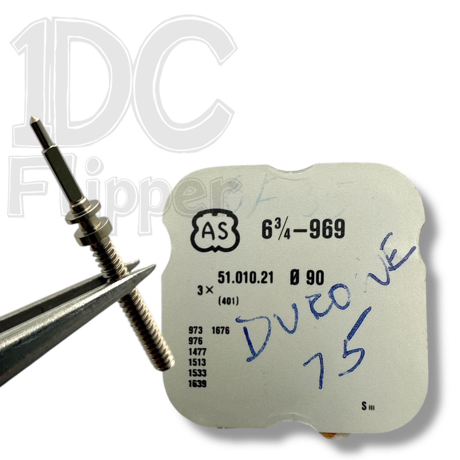 AS 969 401/969 WINDING STEM BestFit 200/35F, 0.90, 10.8mm, Fits Multiple, Read!
