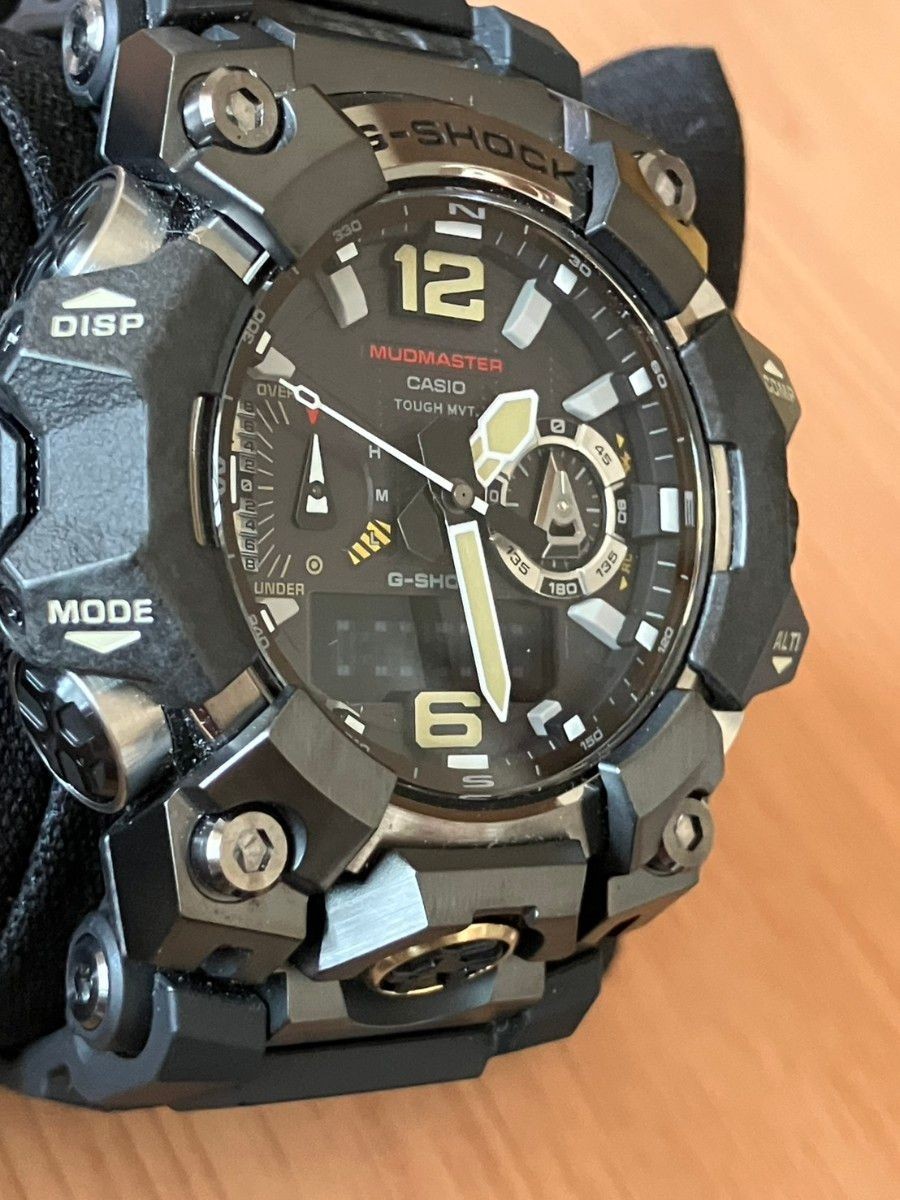 Good Condition CASIO G SHOCK MUDMASTER GWG B1000 1AJF Mudmaster Radio Solar with