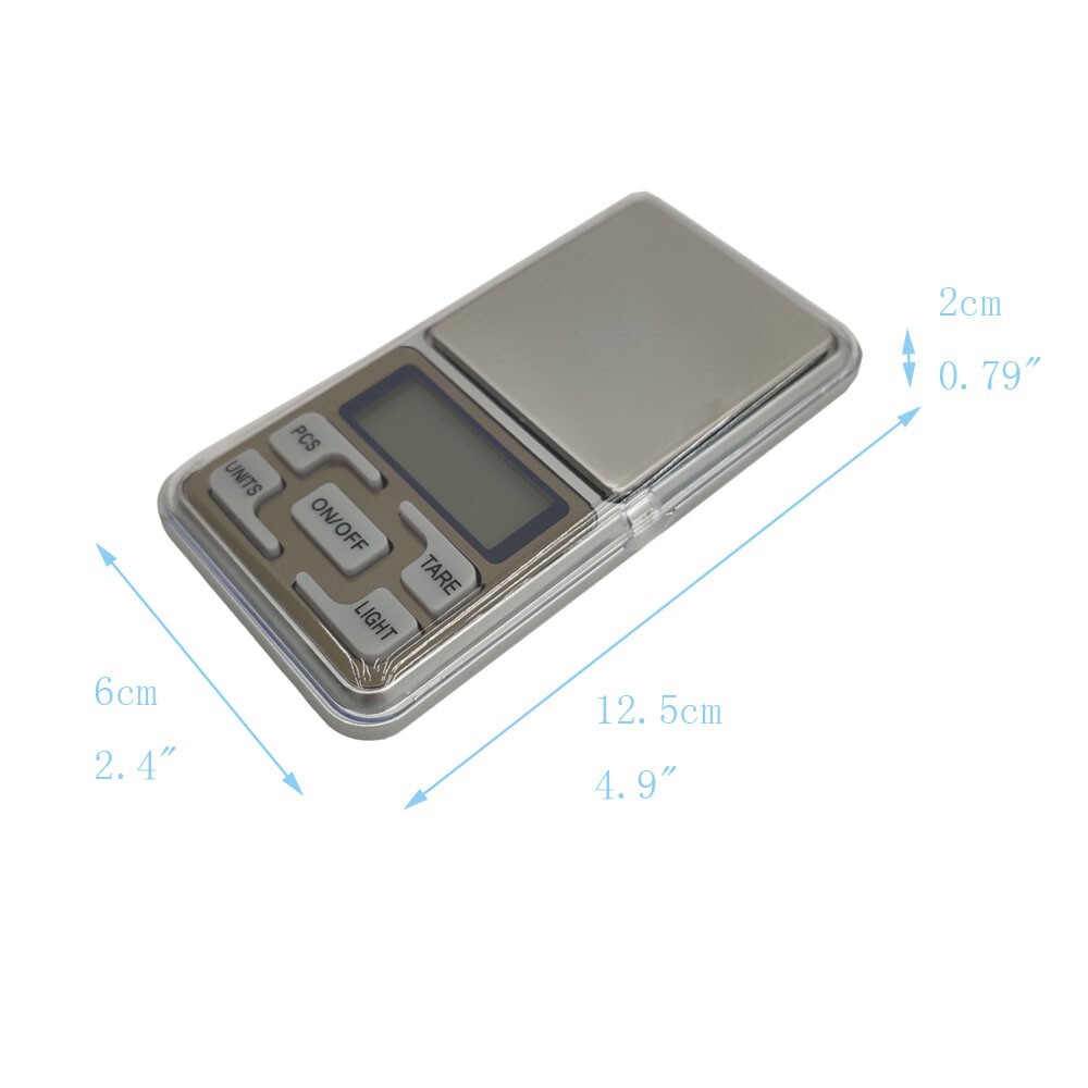 Pocket Jewelry Scale Digital Display Small Mini Scale Weight Scale Units Change