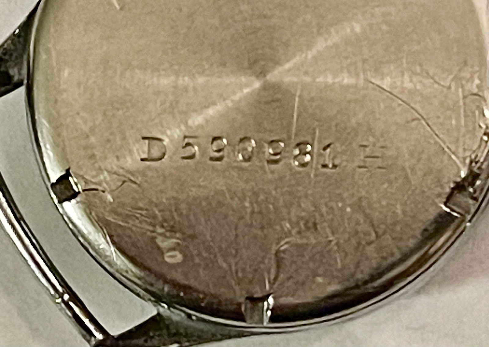 WWII German Army DH Military Watch Recta Swiss Movement – Serviced – Fixed Lugs