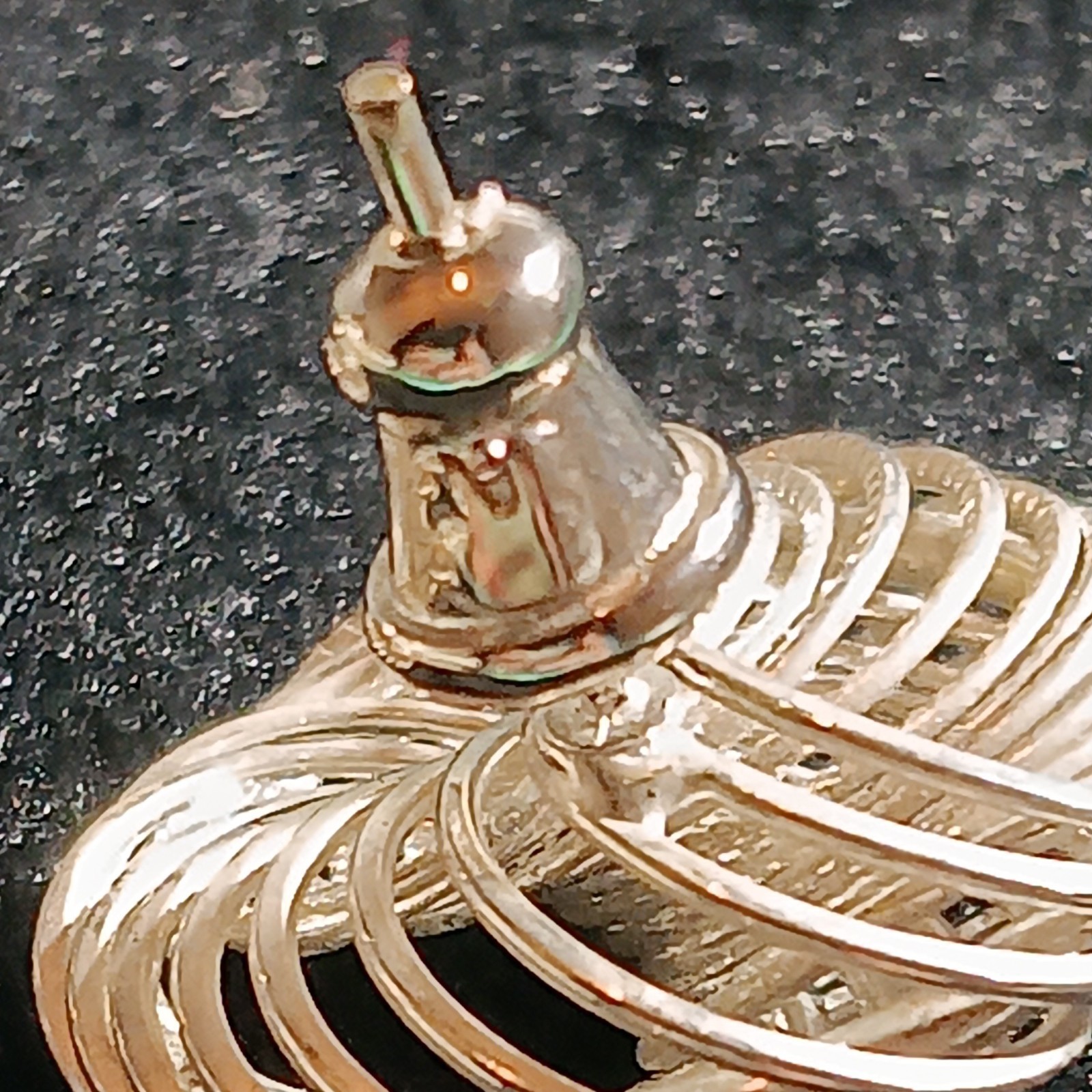 vintage push-back (pierced post) earrings