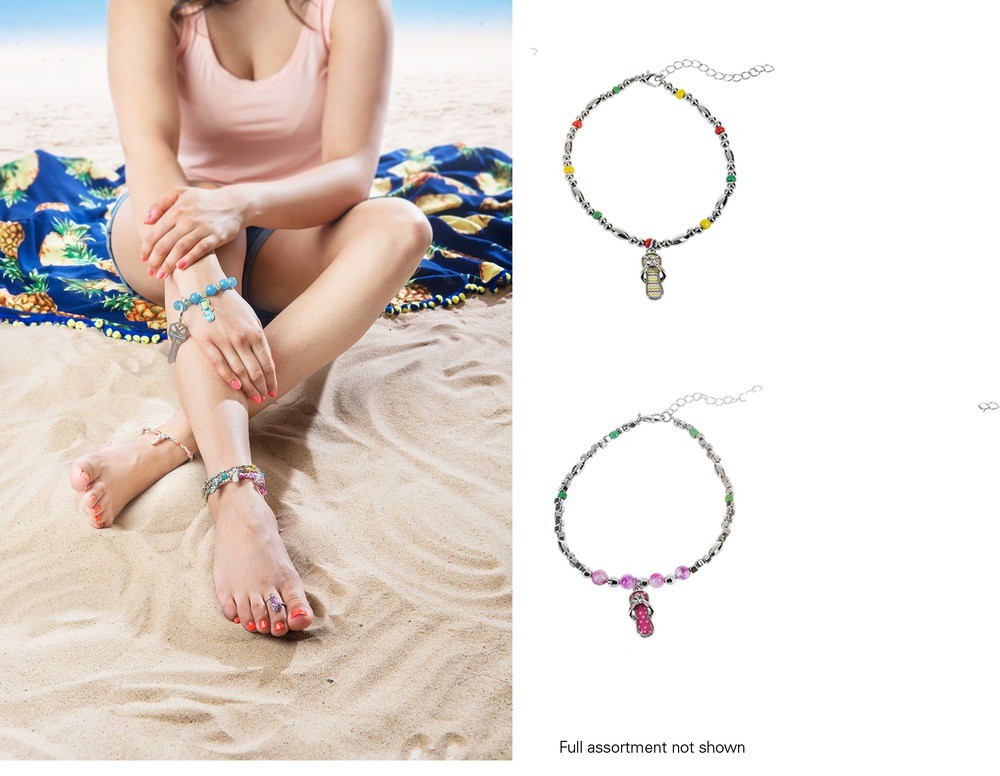 Ganz E8 Sea Life Accessory Ocean Ankle Bracelet 9.5in ER58545 Choose Design