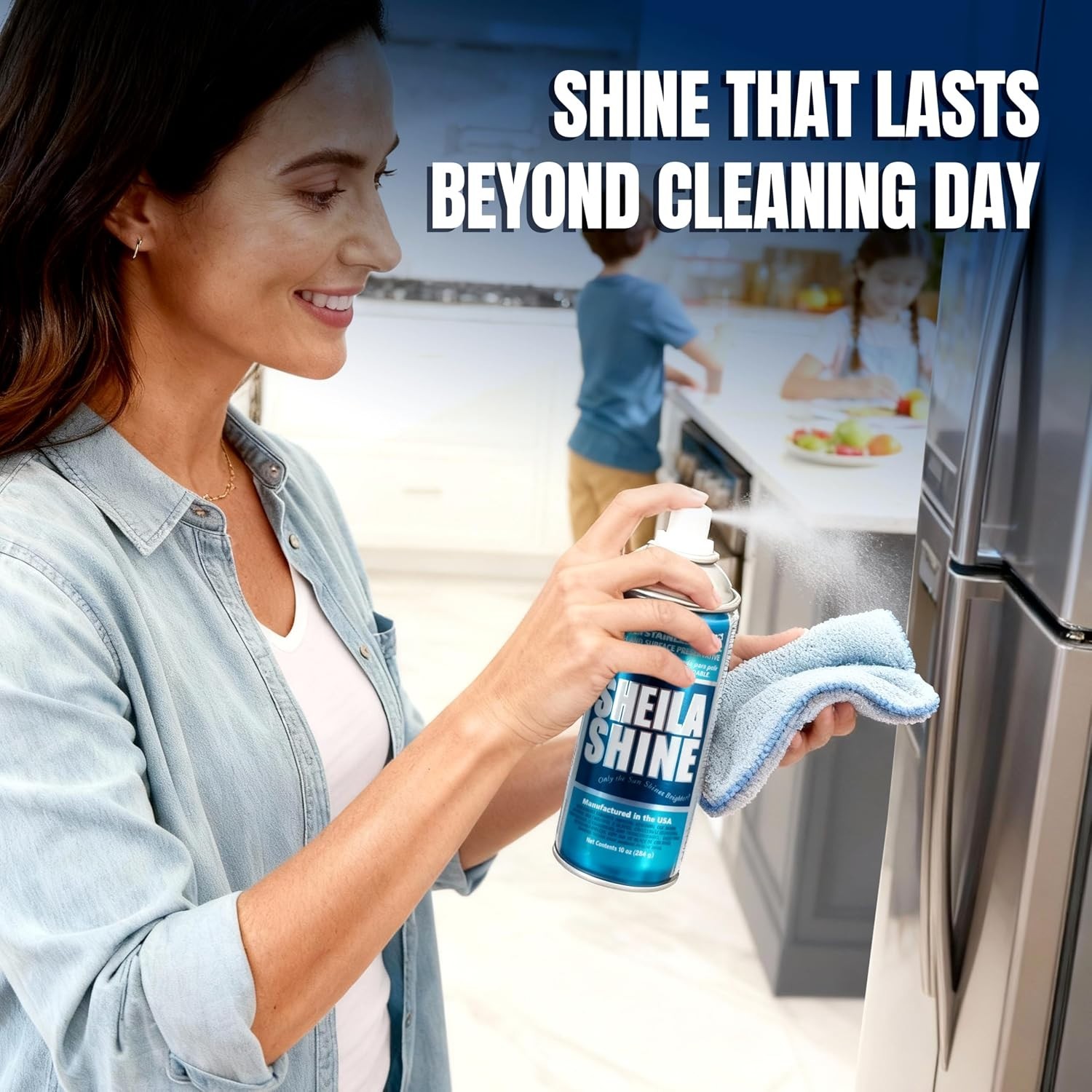 Streak-Free Stainless Steel Cleaner & Polish – Rust Remover