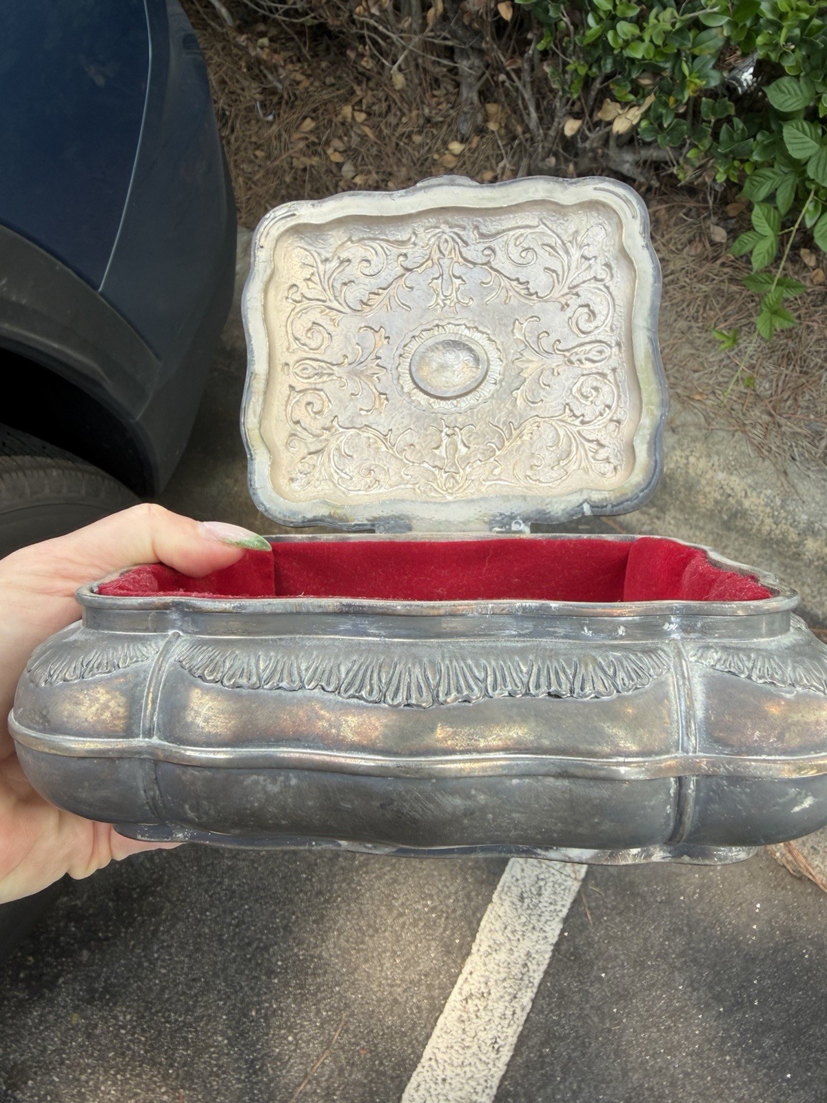 Antique Victorian Style Jewelry Box