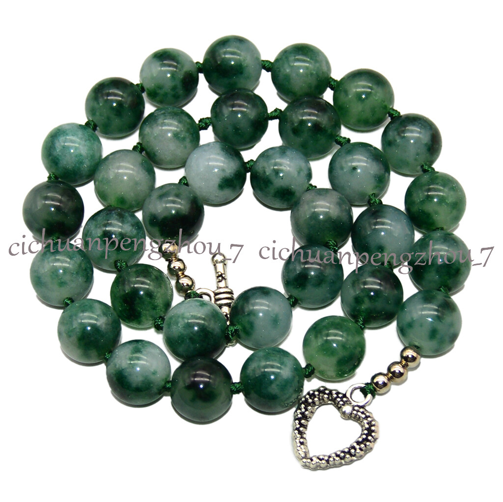 Natural 6/8/10/12/14mm Round Multicolor Gemstone Beaded Jewelry Necklace 18”