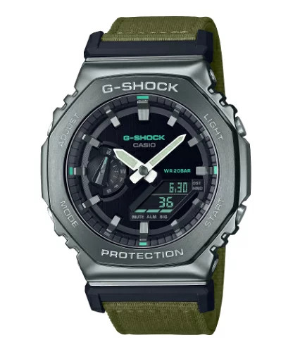 Casio G-Shock GM-2100CB-3A Metal Bezel Mens Watch Japan New
