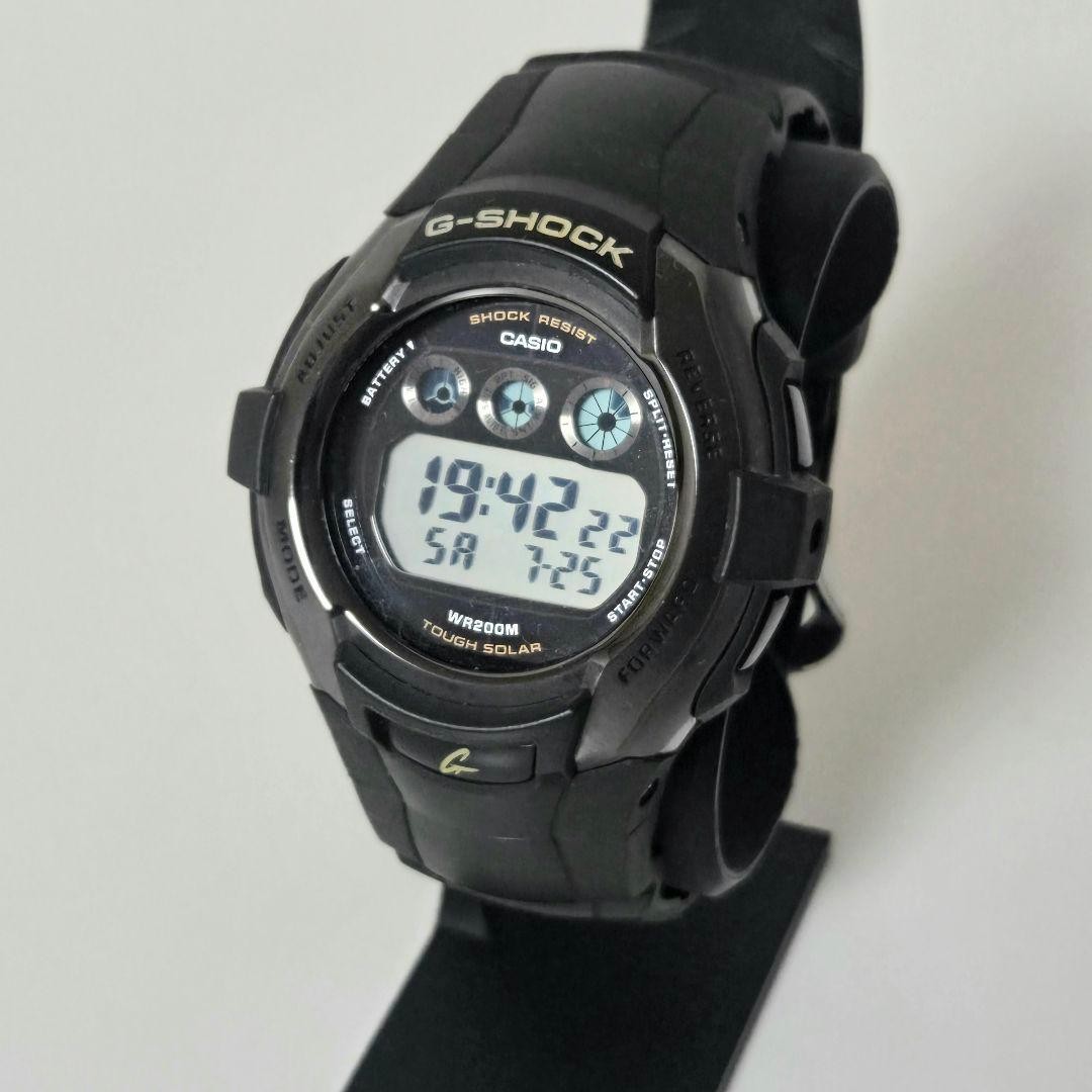 CASIO G-SHOCK G-7301B Black TOUGH SOLAR NEW
