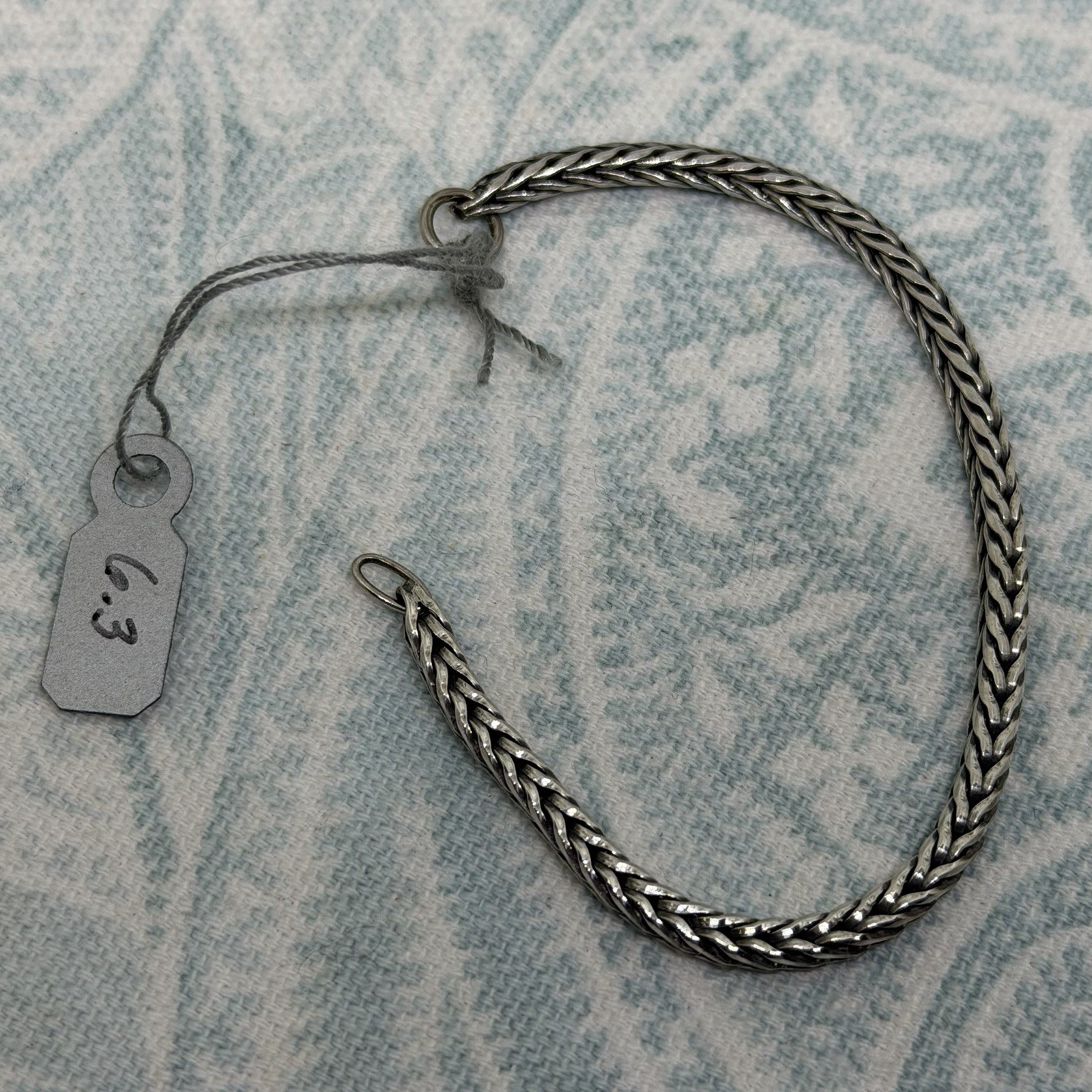 Authentic Trollbeads Bracelet 6.3 inch/16 cm (Actual length is 5.5 inch/14 cm)