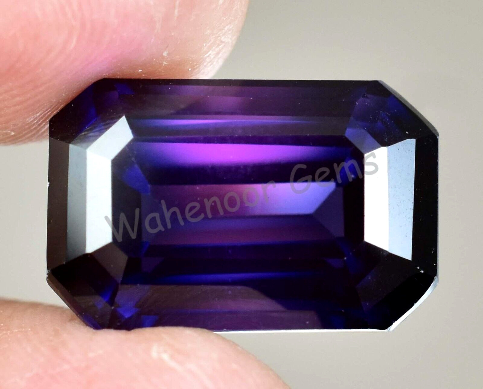Natural 22.50 Ct Boysenberry Sapphire AGL Certified Fabulous Loose Gemstone