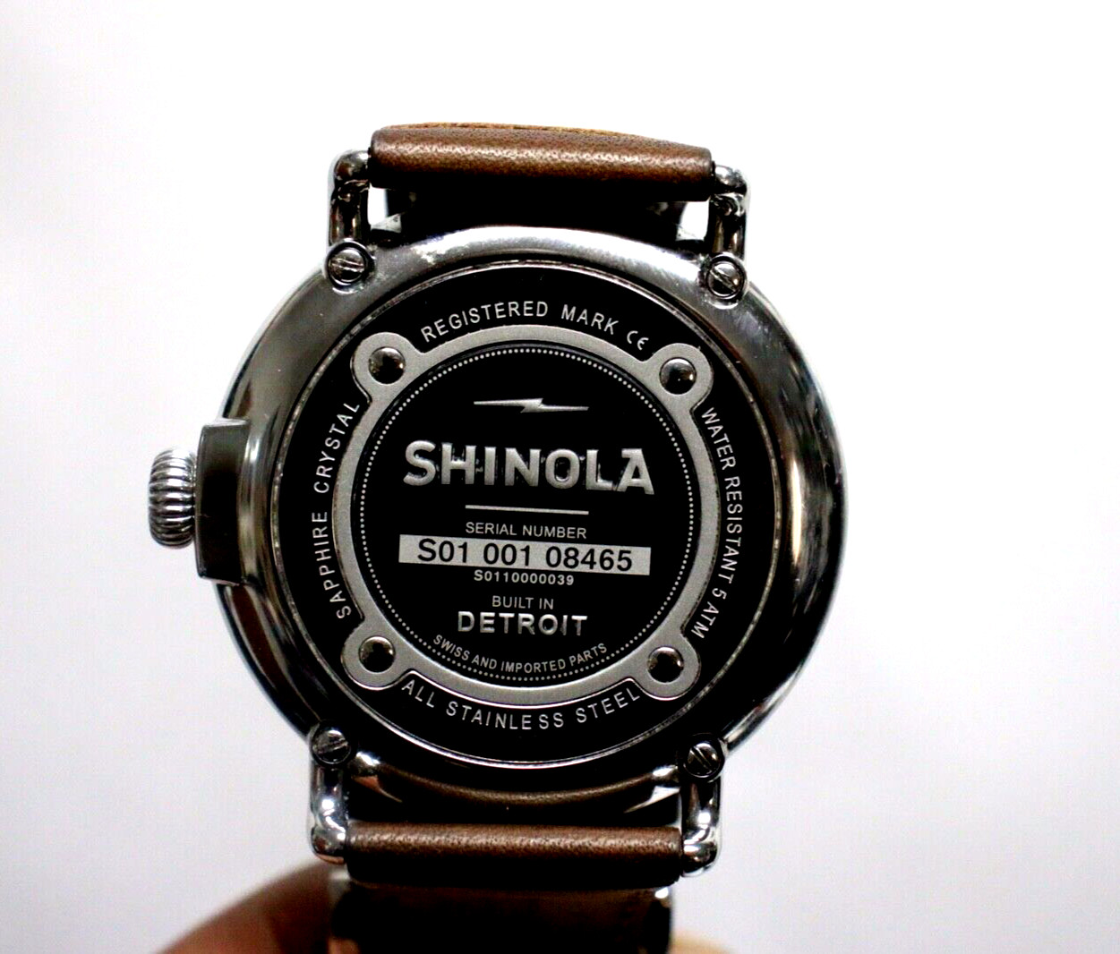 Shinola Runwell 47mm Watch S0110000039 Shinola Argonite -1069 cream dial 47mm
