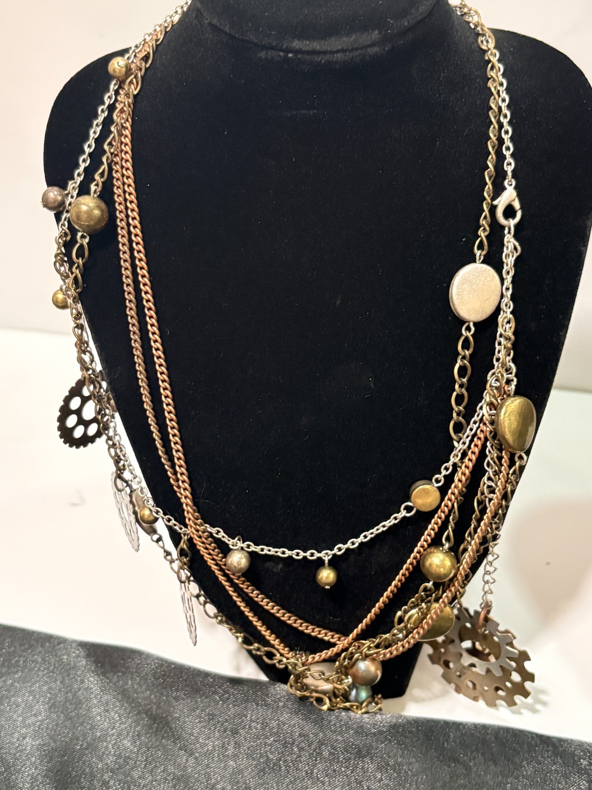 Boho Costume Jewelry Lot 12 Pieces Necklaces Bracelets Earrings Turquoise Look