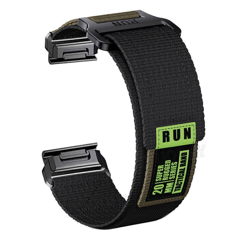 Wristband Nylon Band Strap for Garmin Fenix 8 7 7X 6 6X Pro 3 5 5X Plus Epix 965