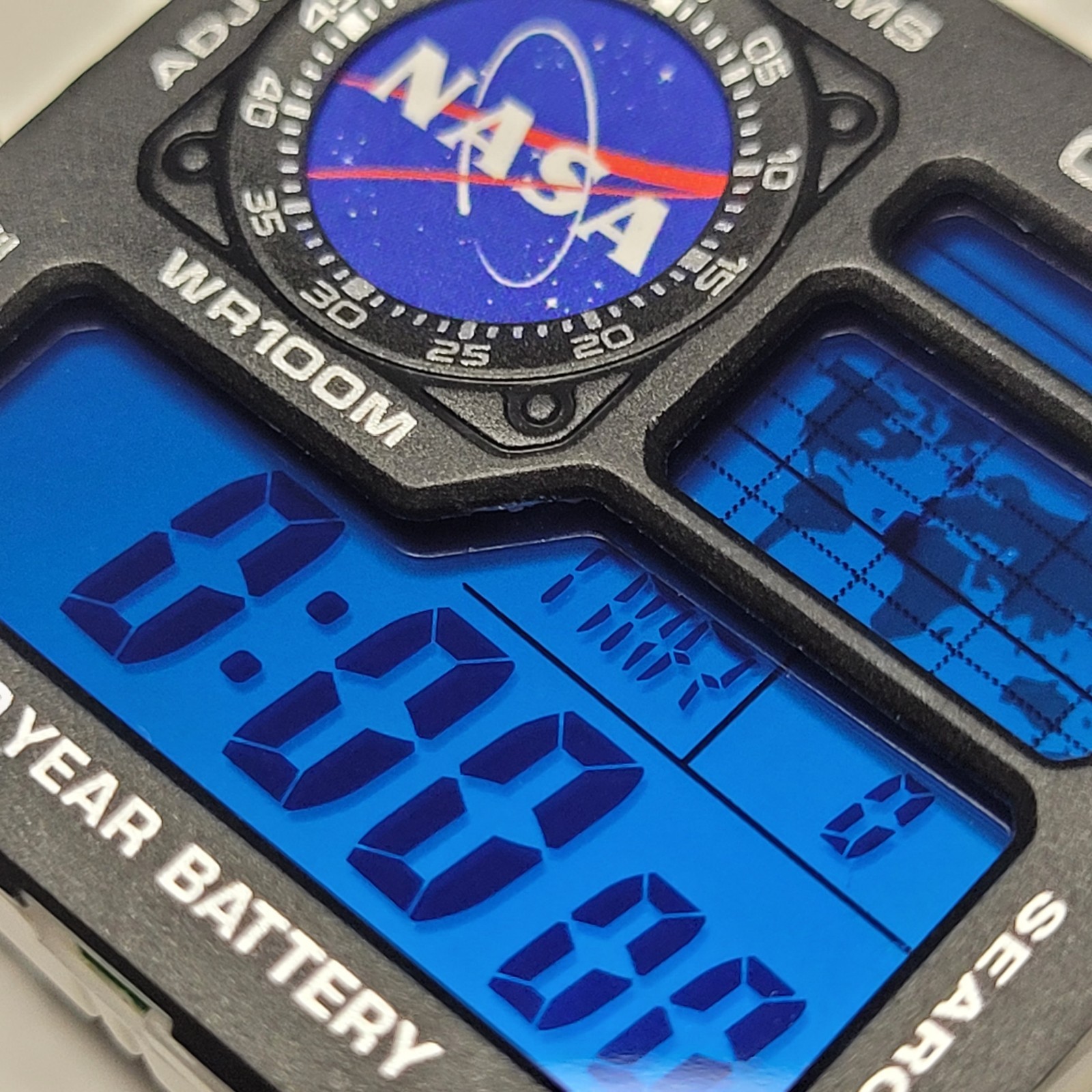 Casio AE-1200 Nasa Decals + 4 Color Filters Combo Mod Kit