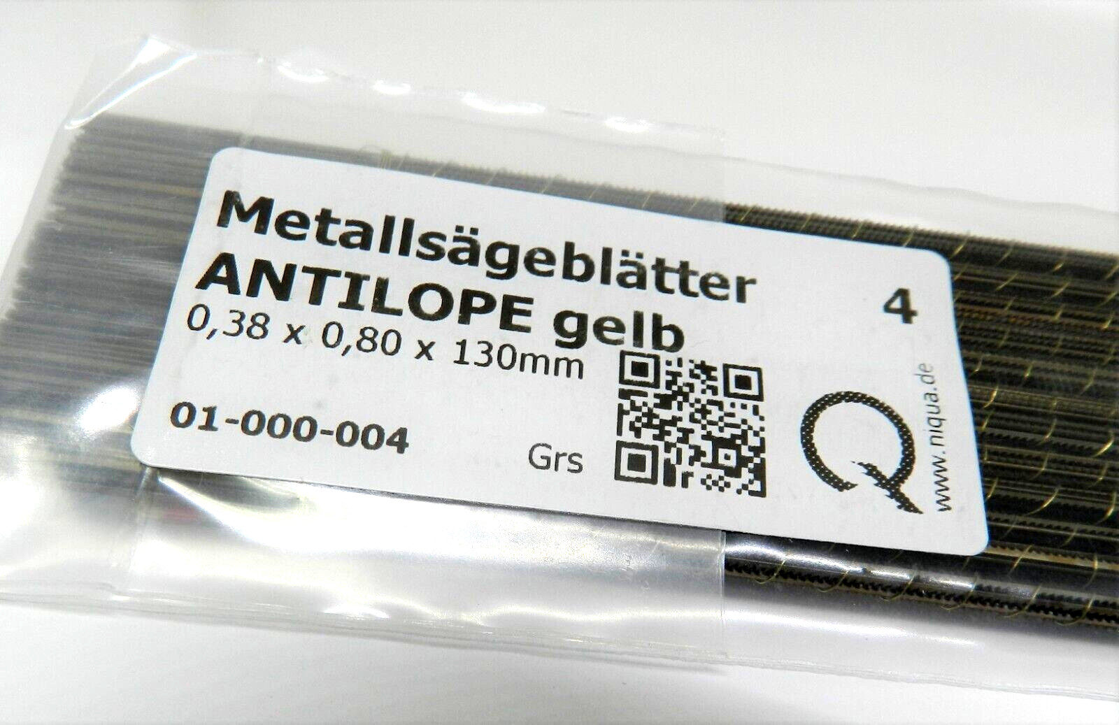 Antilope Jewelers Saw Blades #4 Jewelry Making 1 Gross Made in Germany