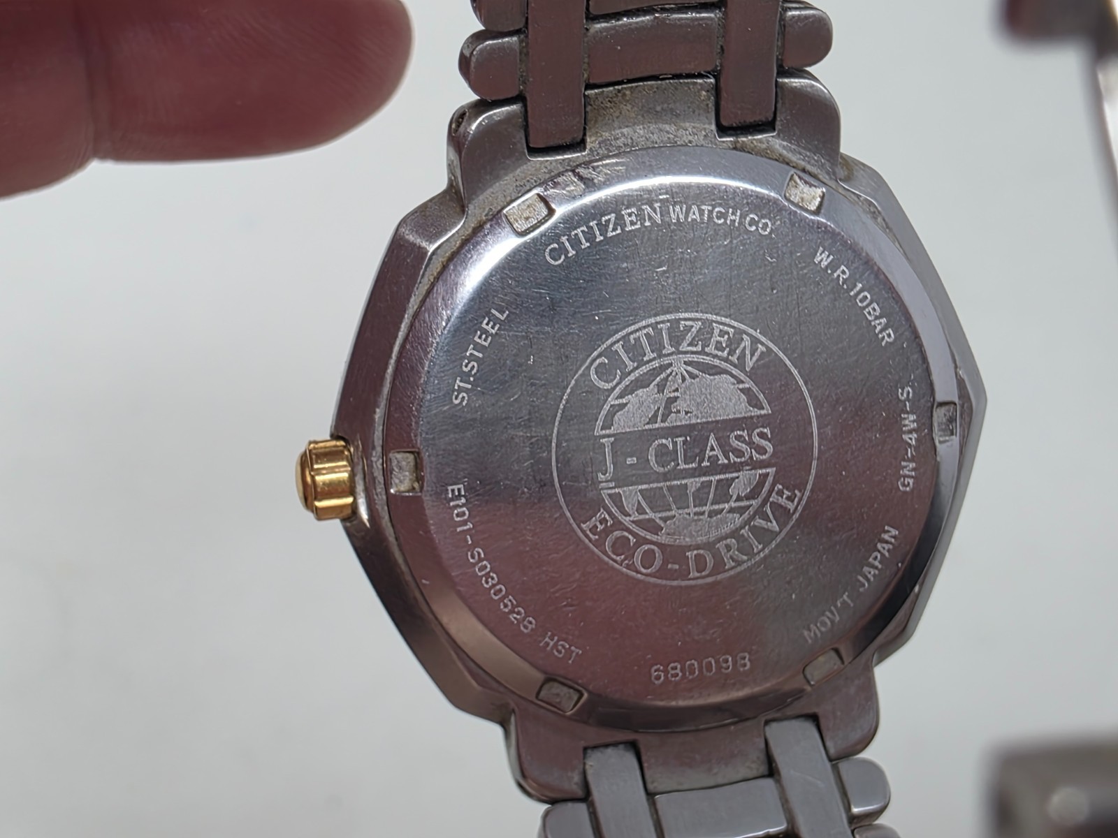 Citizen Eco-Drive 2 Tone Watch E101-S030528