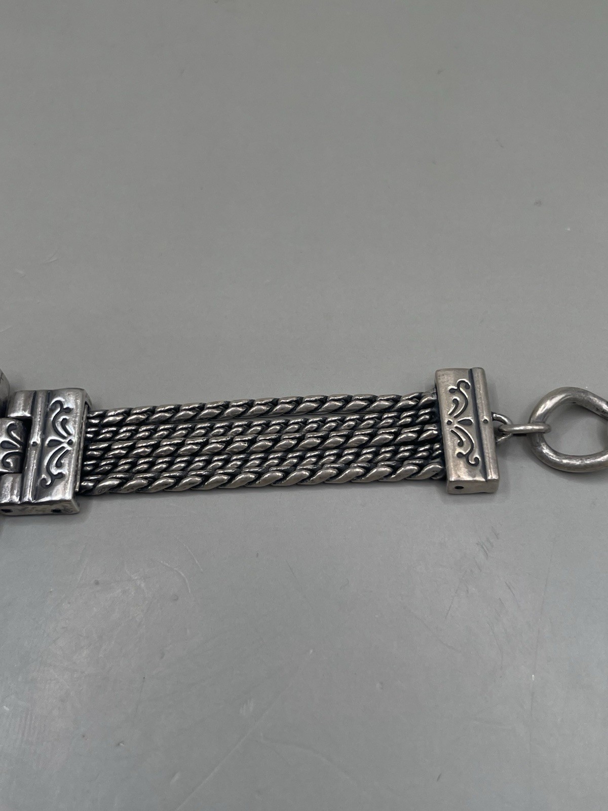 Brighton Tivoli Watch Bracelet Silver Plated NEEDS BATTERY