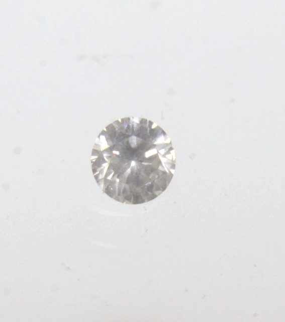 0.11CTS NATURAL REAL RARE WHITE ROUND SOLITAIRE DIAMOND 3.16-3.18×1.88MM