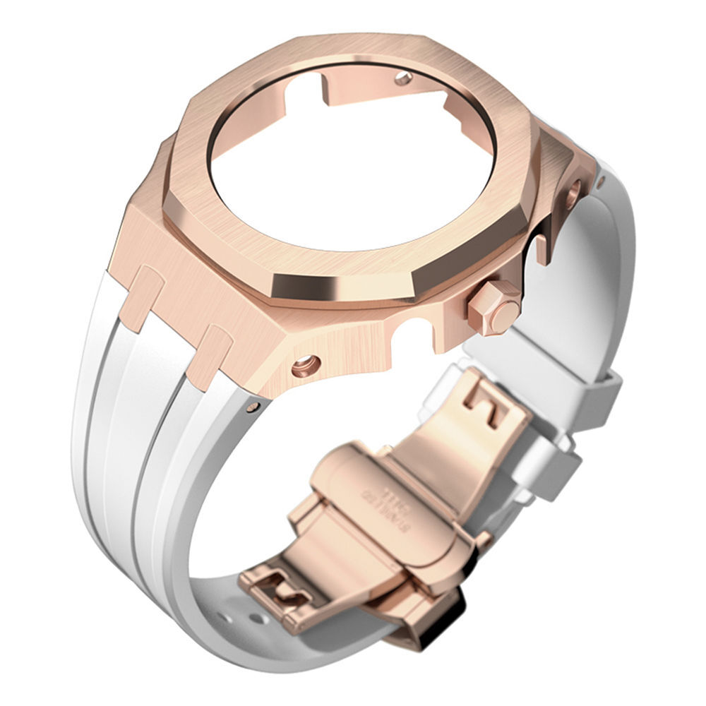 Premium 316L Stainless Steel Case + Strap AP Mod Kit for Casioak GA2100/GA2110