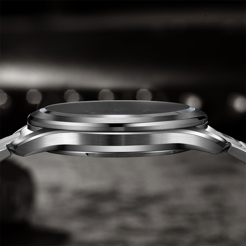 Proxima Men Automatic Watch 39mm Mechanical Wristwatch “Taiji” Dial Miyota 9015