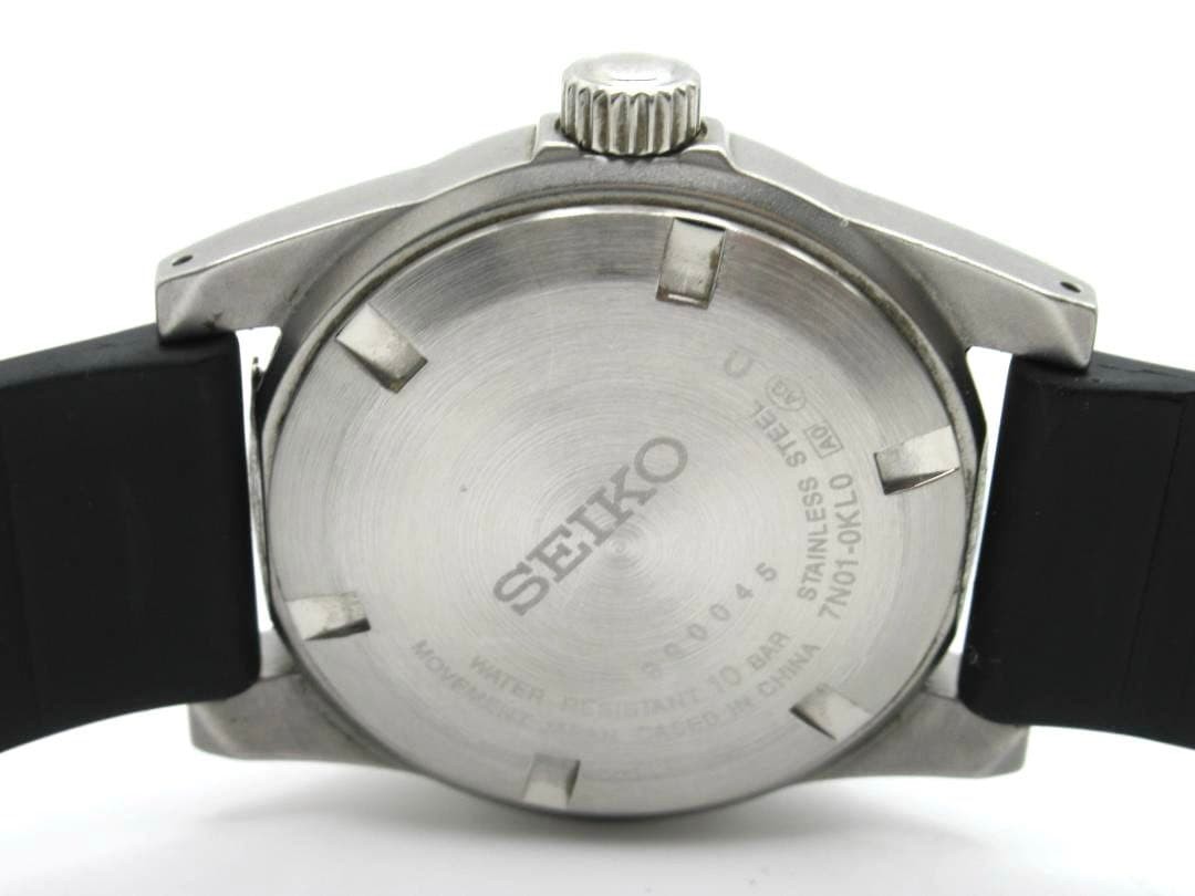 [EXC+5] Seiko SUS nano universe Collaboration 7N01-0KL0 Quartz Black Men’s