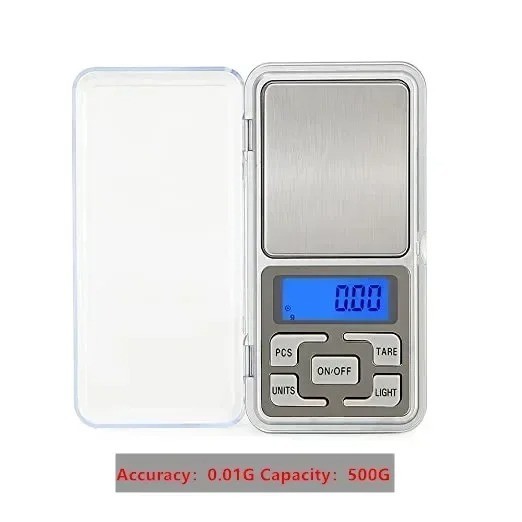 Accurate 0.01g – 500g Jewelry Diamond Scale Mini Digital LCD Easy to Carry