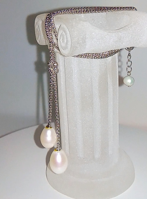 🔥🔥🔥Timelessly Beautiful Necklace with EXCLUSIVE 30.15 ct. Freshwater Pearl Pendant