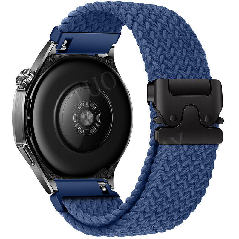 Braided Nylon Loop Watch Strap Band for Garmin Vivoactive 3S/4S/Venu 3S/2S/Rey