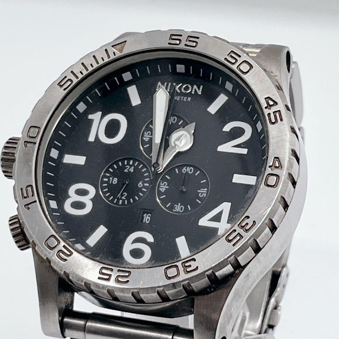 Working NIXON THE 51-30 CHRONO Chronograph Date y2k