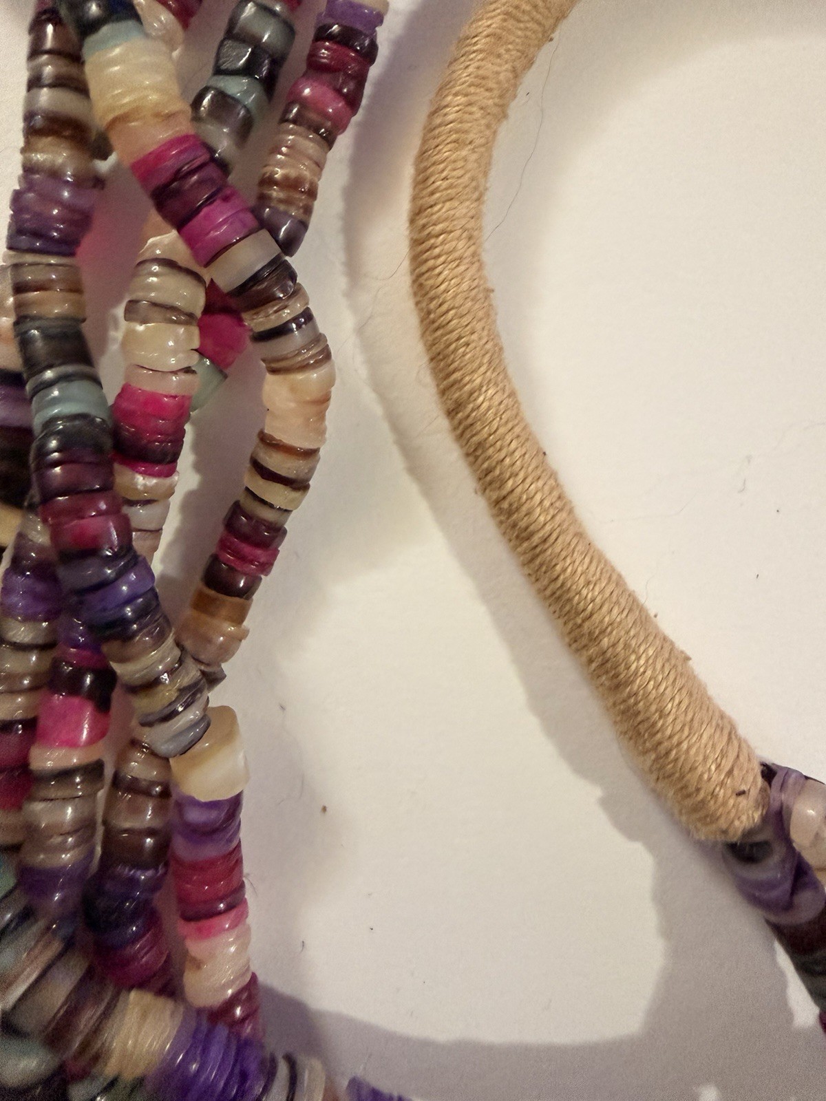 Multicolor Beaded Long Necklace, Ball/Bead Chain, Beads Material