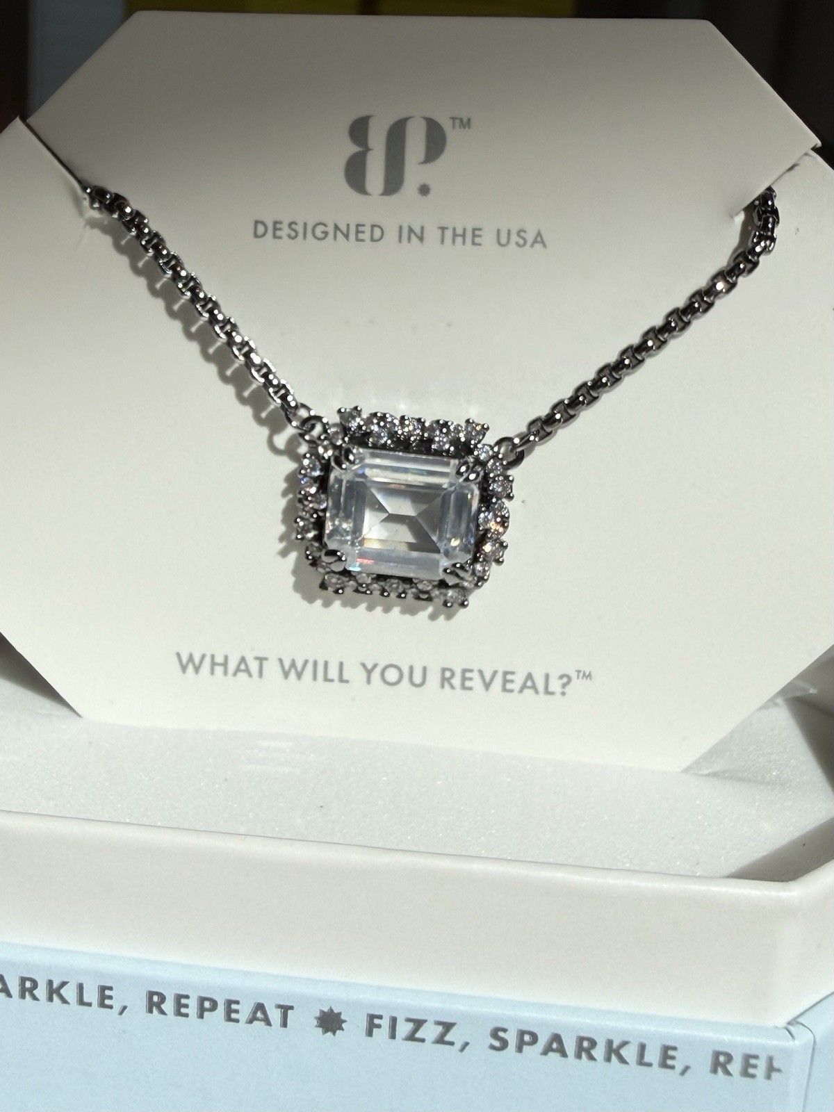 NK33575 Shower Me With Jewels Main Stone: Diamond Cubic Zirconia Hematite