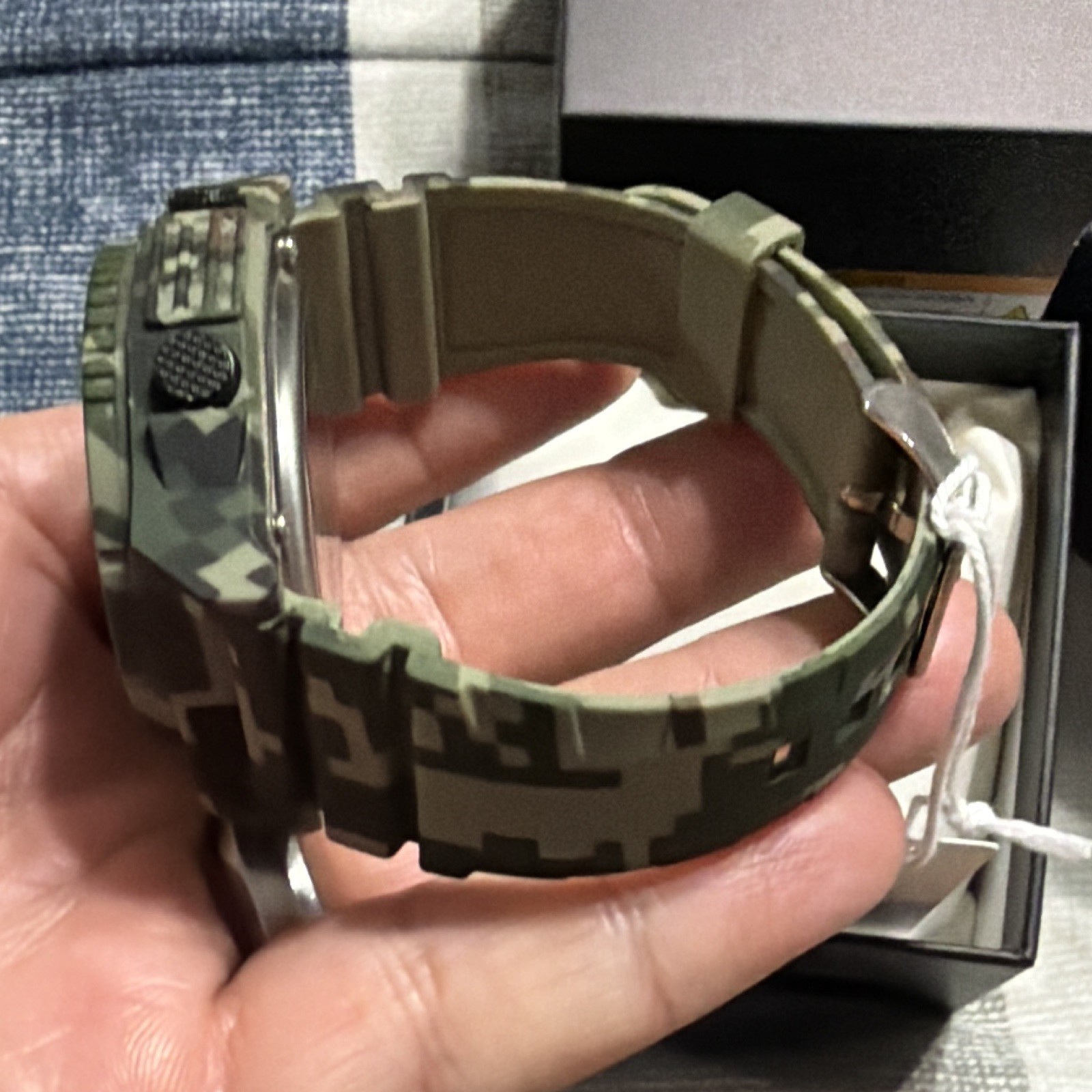 Activa X Invicta Men’s Digital Watch – 47mm. Camouflage. Green (ACW2355-004)