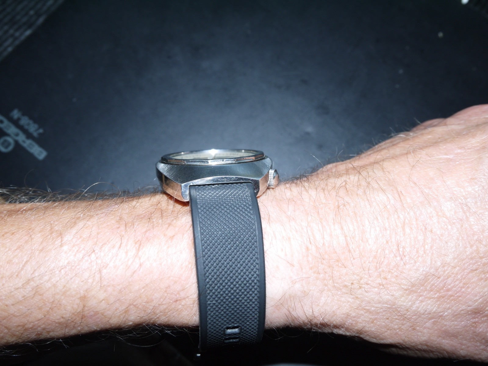FAVRE LEUBA, DEEP BLUE, 1960’s, 40mm. Stainless, Tropical, Serviced