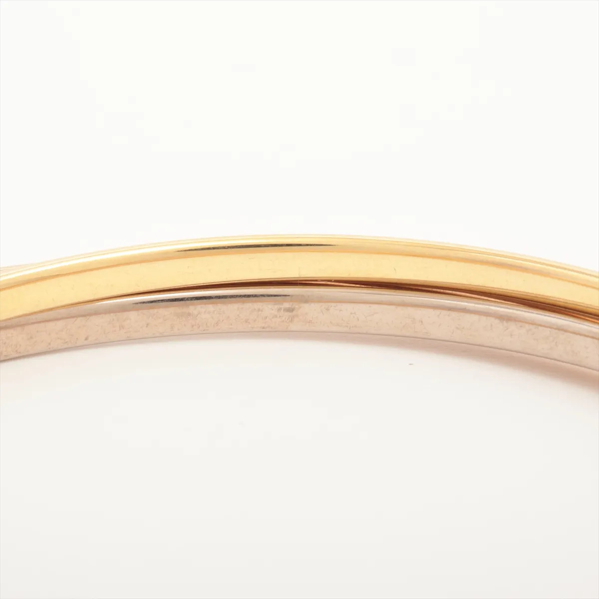 Cartier Trinity Bracelet 750(YG×PG×WG) 36.3g 17