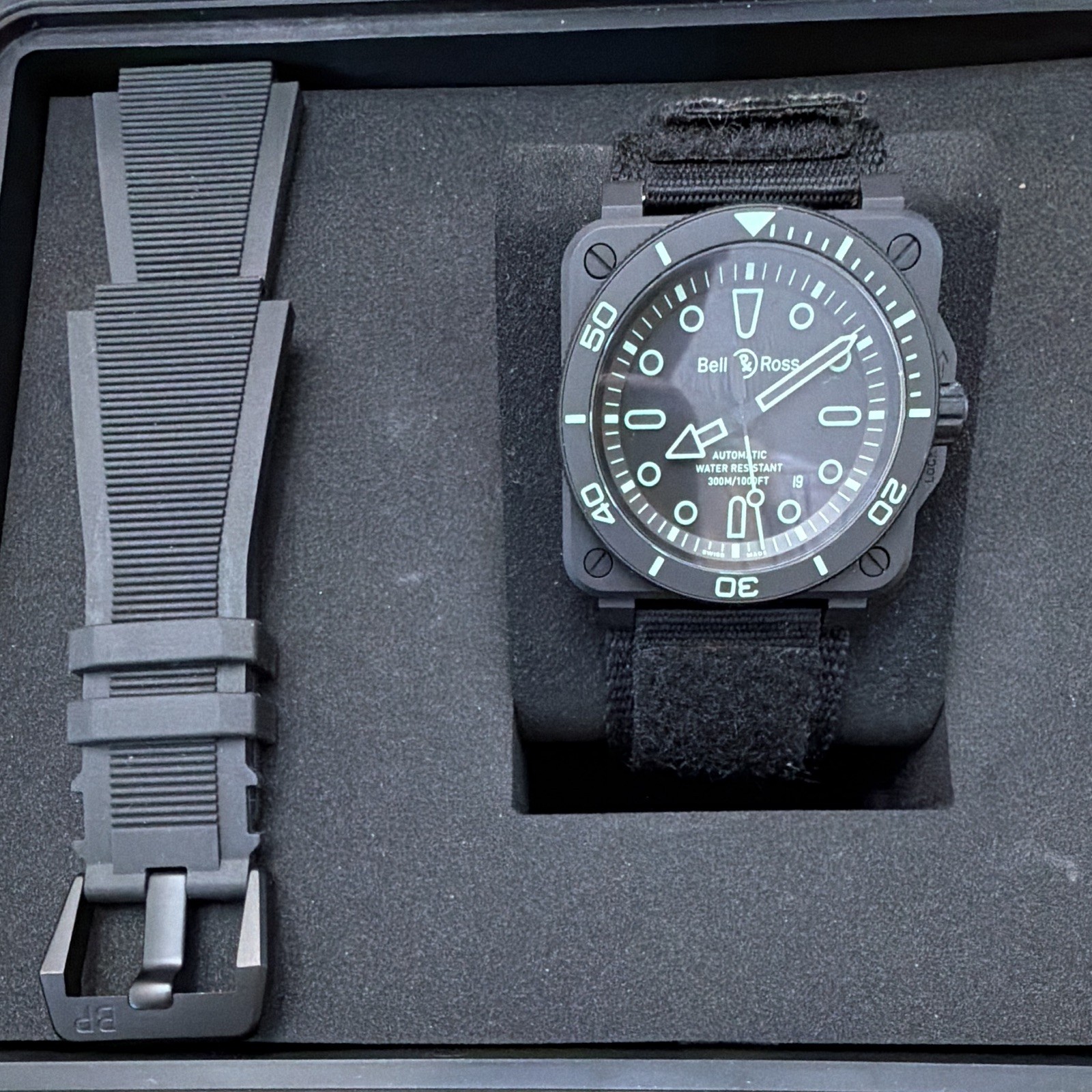 Bell & Ross BR-03 DIVER LUM OUTLINE 42 mm – BR03A-D-OL-CE/SRB Auto