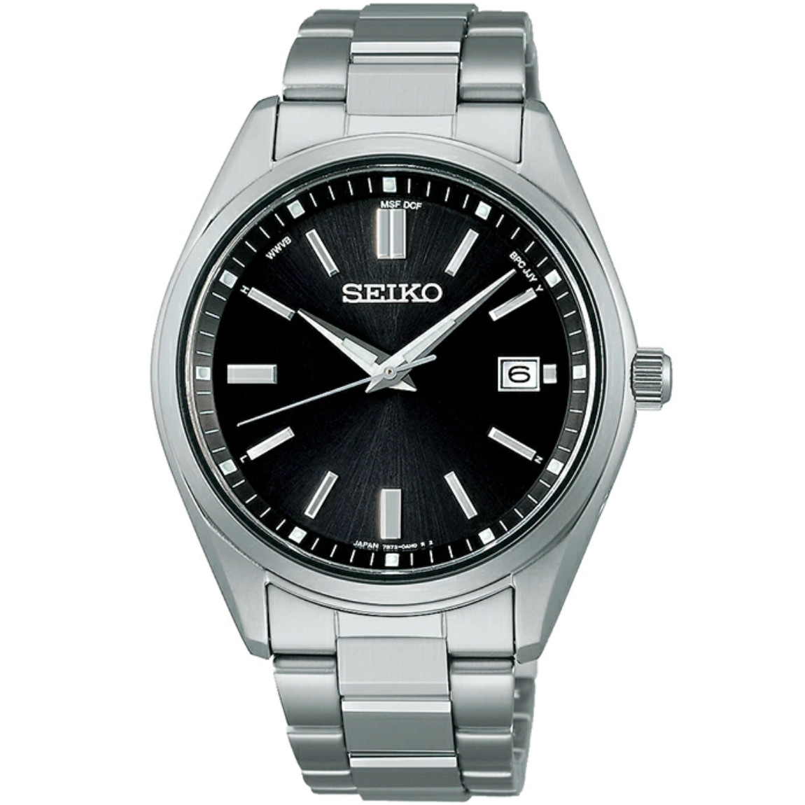 SEIKO Selection SBTM323 Black Solar Atomic Radio Men’s Watch New in Box Japan