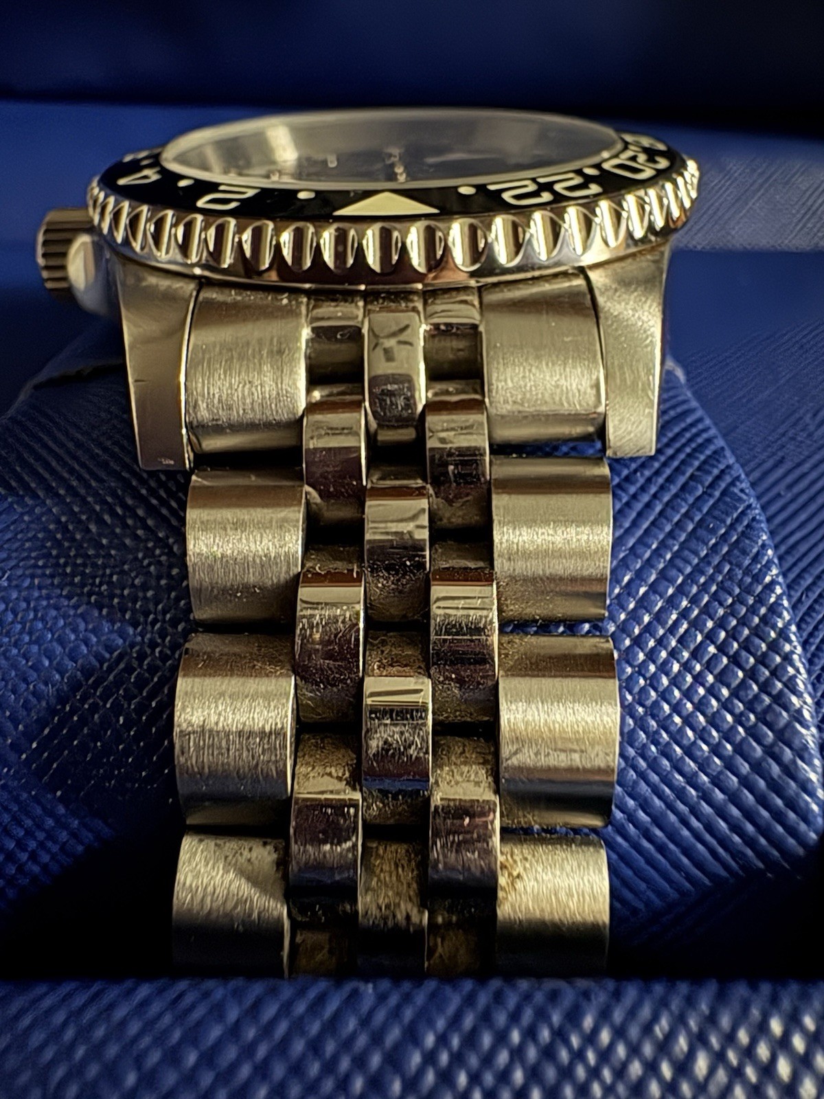 Squale GMT 1545 300 meter Swiss Automatic GMT watch with Luminous Ceramic Bezel