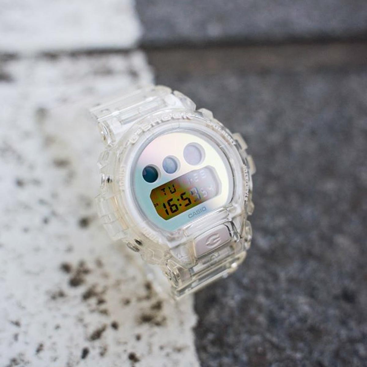 G-Shock DW-6900 25th Anniversary Edition Semi-Transparent DW-6900SP-7 RRP $269